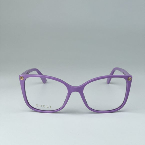 Gucci Accessories - Gucci GG0026O 014 BRAND NEW Eyeglasses Violet Square Women